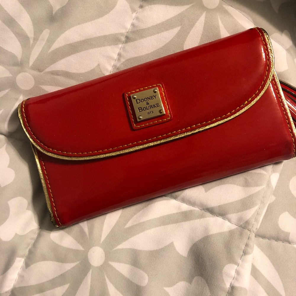 COPY - Dooney & Burke Red Wallet